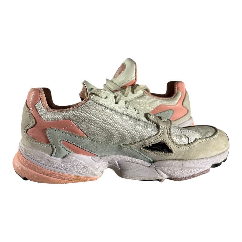 Adidas Falcon Running Sneakers Multicolor Lace Up Low EG2858 Women’s Size 9 - Picture 7 of 9